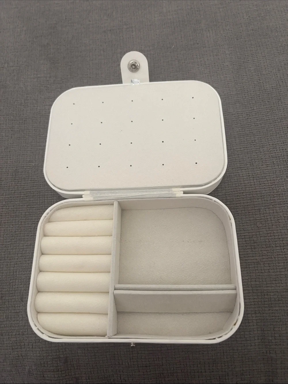 White 'BRIDE' Jeweled Jewelry Box
